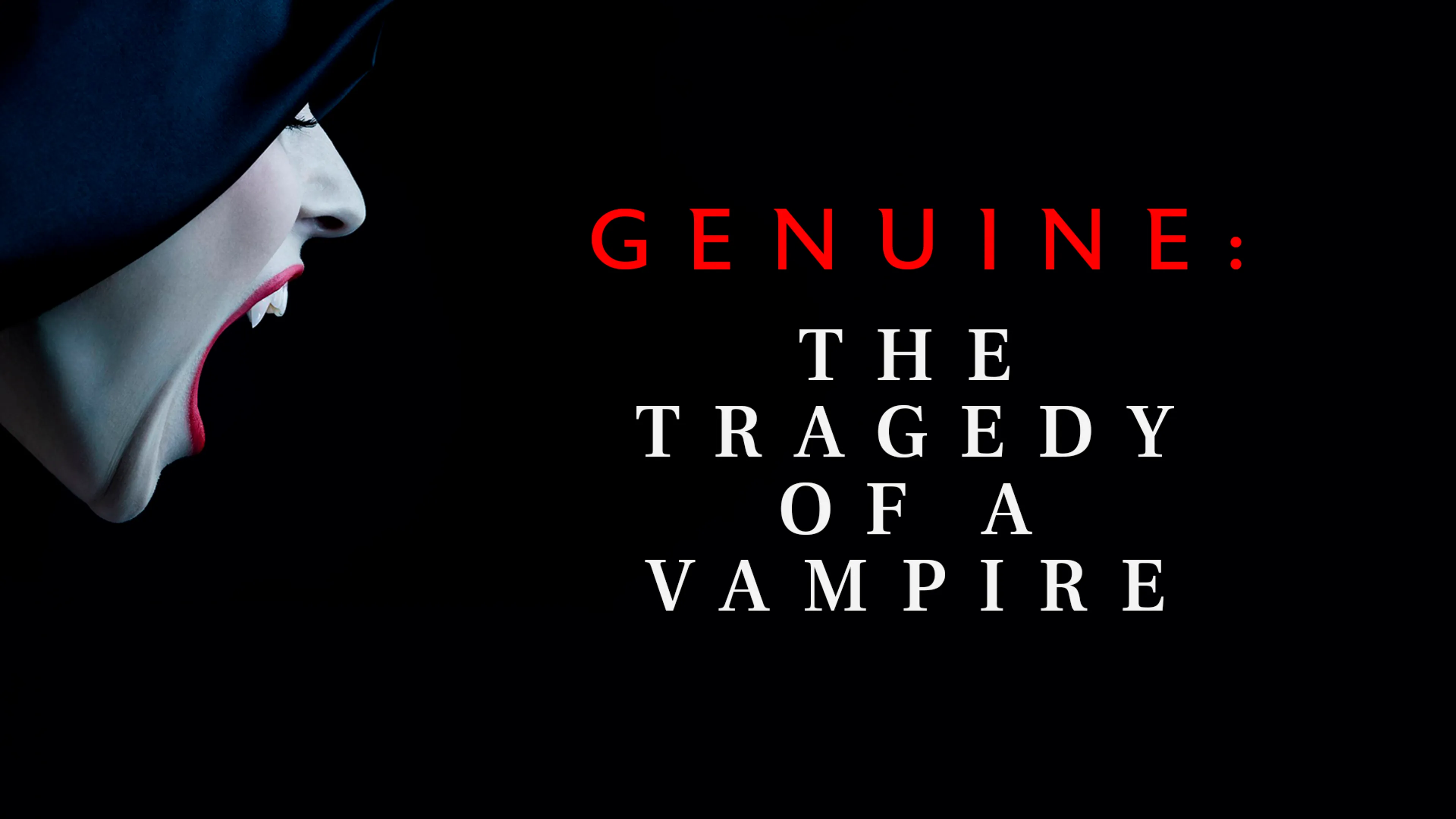 Genuine: The Tragedy of a Vampire poster